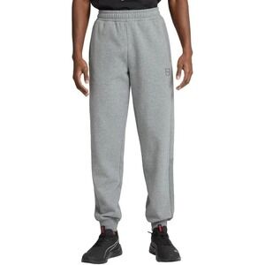 NWT Puma Fleece Joggers Mens Gray Athletic Sweatpants 1787575 Inseam 31 Size M